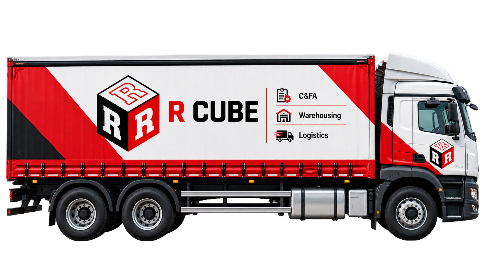 R Cube delivery truck